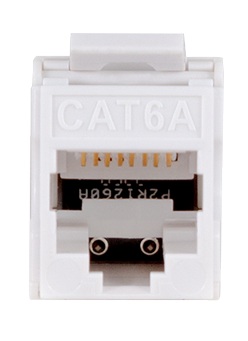 Produktbild MVT 200 102.500  -  Cat.6A RJ45 Keystone Anschlussmodul, ungeschirmt, UTP 2226 AWG, Set à 500 Stück